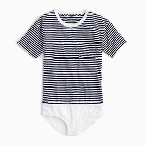 Jcrew pocket T-shirt bodysuit